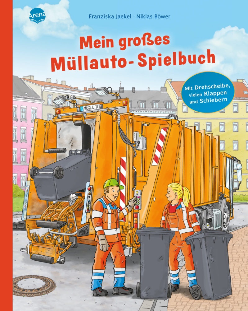 Mein Großes Müllauto-Spielbuch - Franziska Jaekel  Pappband