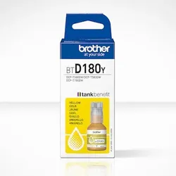 Brother BTD180Y Original Tintenflasche Gelb für ca. 5.000 Seiten