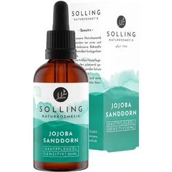 Solling Naturkosmetik Hautpflegeöl - Jojoba Sanddorn 50ml Körperöl 