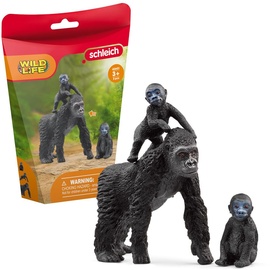 Schleich Wild Life - Flachland Gorilla Familie