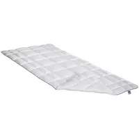 Badenia Bettcomfort Waschwolle Unterbett 90 x 200 cm weiß