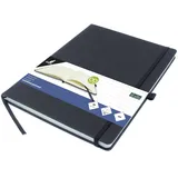 Kangaro Notizbuch A4 schwarz liniert