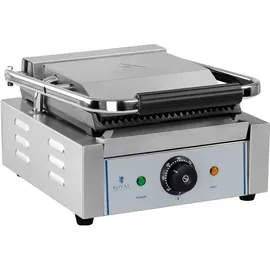 Royal Catering Kontaktgrill geriffelt 1800 W