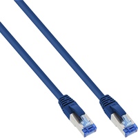InLine Patchkabel, Cat6a, S/FTP RJ-45/RJ-45, 2m, blau (76802B)
