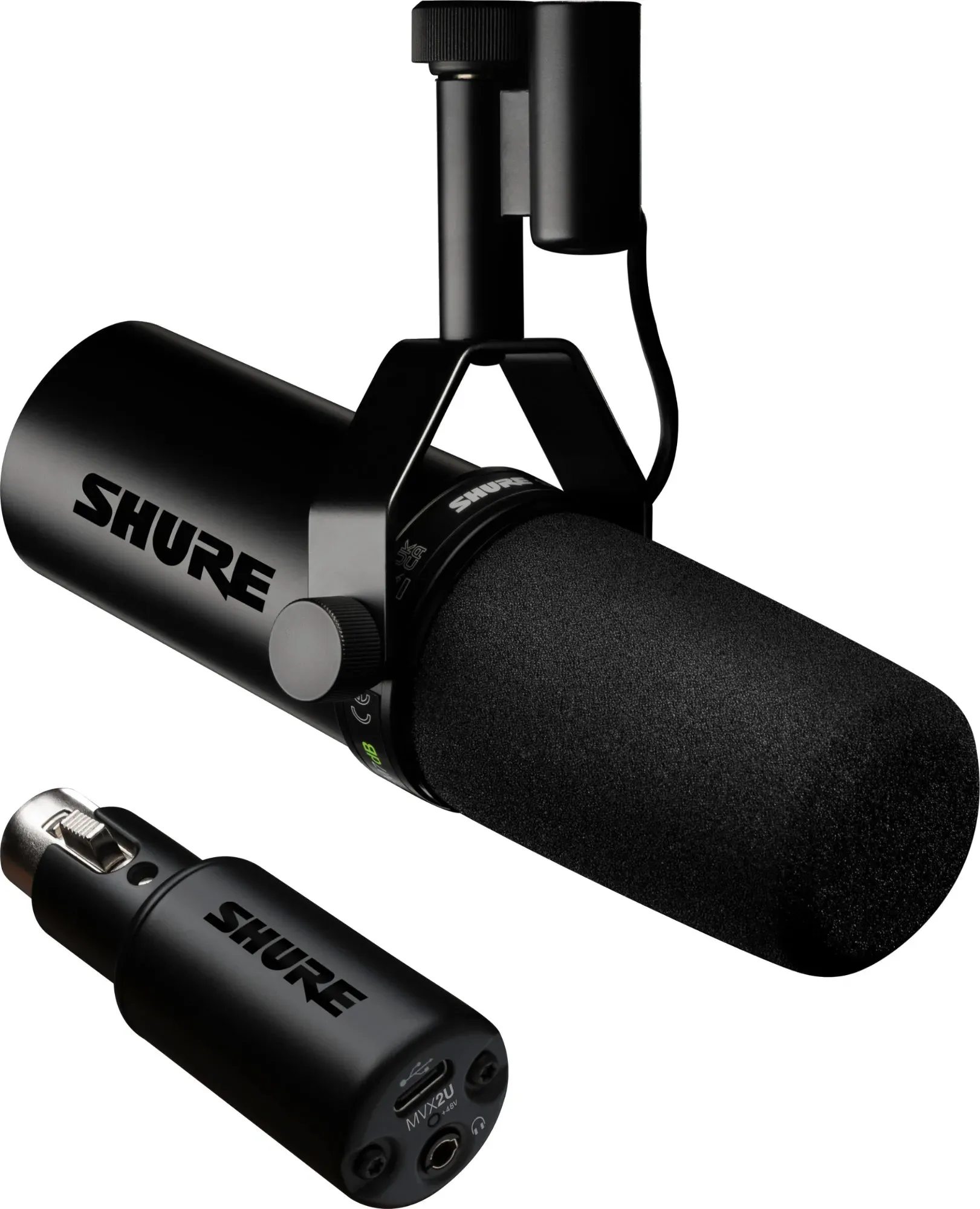 Shure MOTIV MVX2U + SM7dB Mikrofon Bundle