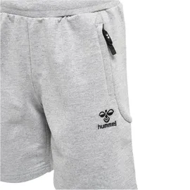 hummel MOVE Grid Sweatshorts Kinder 2006 grey melange 128