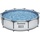 BESTWAY Steel Pro Max Frame Pool Set 305 x 76 cm lichtgrau inkl. Filterpumpe