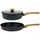 sabatier terra Sabatier Induktion 3 tlg, Schmorpfanne 24cm hoher Rand mit Deckel, Pfanne 28 cm, Spülmaschinenfest, Pfannen Set, Energiesparend