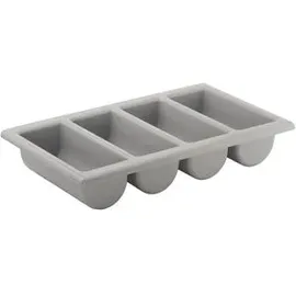 APS GN 1/1 Besteckkasten grau 53 x 32,5 cm 10 cm Kunststoff
