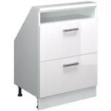 Vicco Dachschrägenschrank Rion 60 x 46 x 81,6 cm Weiß