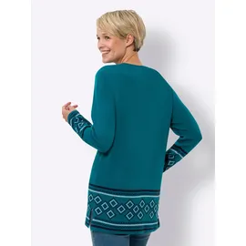 Classic Basics Long-Pullover blau 44