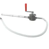 Handpumpe, Kurbelpumpe, Öl, Dieselpumpe, Aluminium, Umfüllpumpe, Kurbel, für Benzin, Diesel, Kraftstoff, Garage, Handtrommelpumpe, Werkzeug