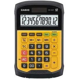 Casio WM-320MT Tischrechner Gelb, Schwarz