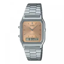 Casio Collection Edgy Vintage Edelstahl 30 mm AQ-230A-4AMQYES