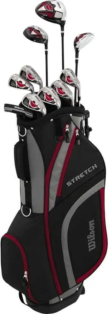 Wilson Stretch XL Komplettset für Herren - LH / Stahl regular