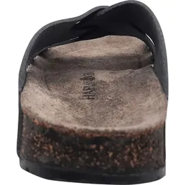 HAFLINGER Bo Pantolette Unisex Leder Graphit (2705), Gr 46 - 46 EU,