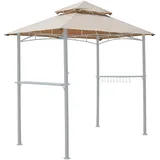 Pavillon-Ersatzdach KONIFERA, beige (natur), Pavillondächer, für Pavillon »Porto«