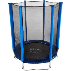 Plum Trampolin mit Sicherheitsnetz Junior Blau One Size