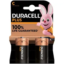 Duracell Alkaline Batterien Power C 1,5V MN1400/LR14 2er Pack