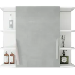ML-Design Spiegelschrank Badezimmerschrank Badschrank Wandschrank Schrank Regal 80x64x21cm