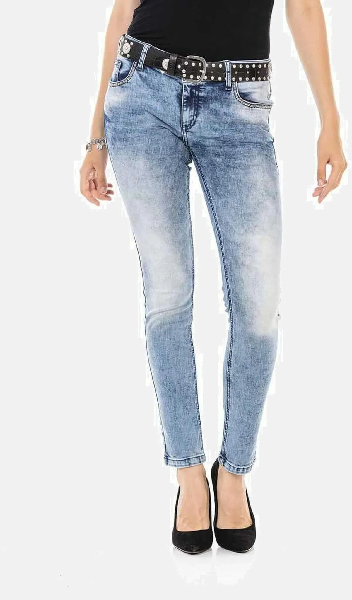 Slim-fit-Jeans CIPO & BAXX 