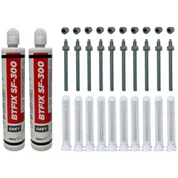 Schwerlast-Montageset M16x250 verzinkt