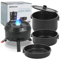 enfrifam Topf-Set 3-tlg. Kochtopf + 2 x Bratpfanne 95018