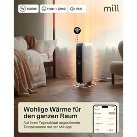 Mill Ölradiator 2000 W Weiß