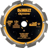 DeWalt Kreissägeblatt PCD 250/30 mm 12Z