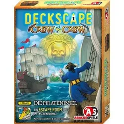 ABACUSSPIELE 38211 Deckscape – Crew vs Crew – Die Pirateninsel