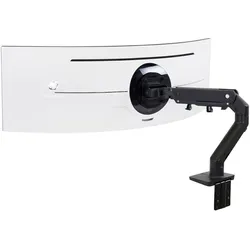 Ergotron HX Monitor Arm mit HD-Gelenk Tischhalterung mit CF-Technologie für 124,46 cm (49") Curved Monitore