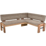 K+W Komfort & Wohnen Eckbank Floyd, Stauraumbank, langer Schenkel rechts oder links in 2 Qualitäten beige