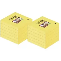 Post-it Super Sticky Notes, 76 x 76 mm, 12 + 12 Blöcke GRATIS
