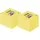 Post-it Super Sticky Notes 76 x 76 mm gelb 90 Blatt Vorteilspack 12 + 12 Blöcke GRATIS