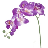 VOSAREA Simulation Schmetterling Orchideen gefälschte Schmetterling Orchidee Hochzeit Mittelstücke dekorative künstliche Blumen (lila)