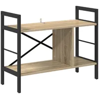 VidaXL Bücherregal 75 x 30 x 58,5 cm Braun