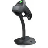 Aplic Handscanner Wireless Barcode Scanner 2.4 GHz 1D 2D, 2000 mAh, inkl. Standfuß