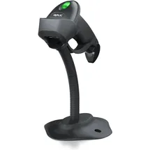Aplic Handscanner Wireless Barcode Scanner 2.4 GHz 1D 2D, 2000 mAh, inkl. Standfuß
