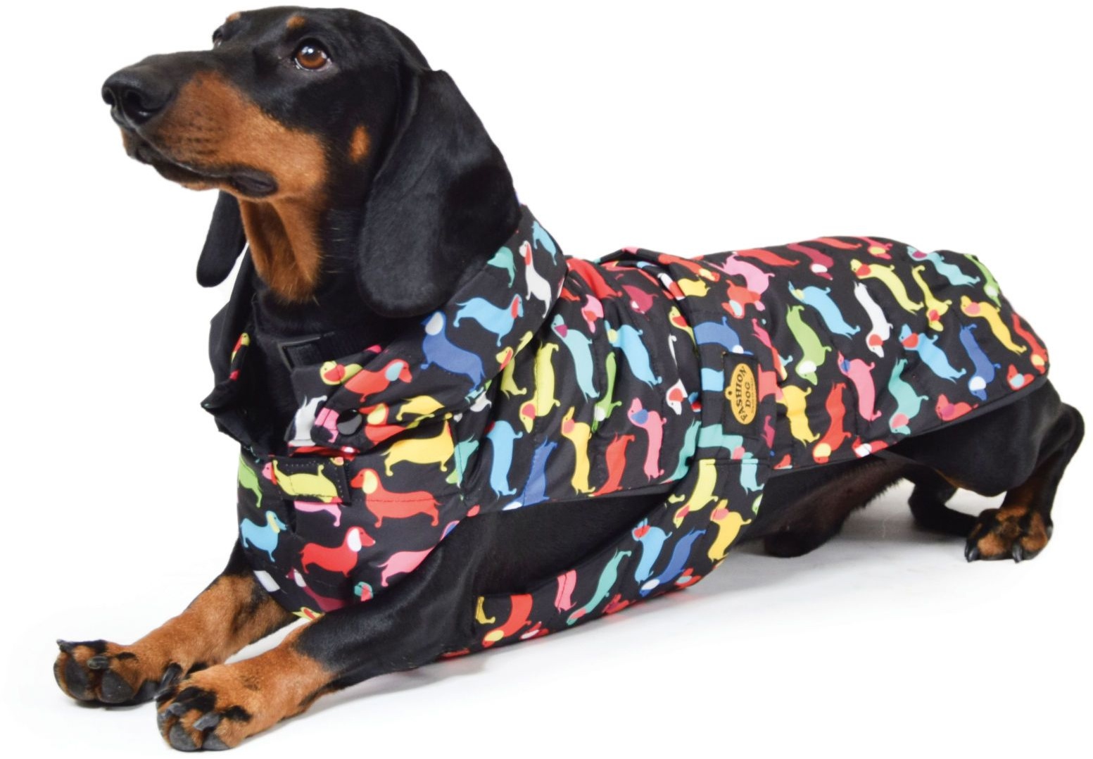 Fashion Dog Hunde-Steppmantel speziell für Dackel 1 St