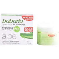 Babaria Aloe Vera 24-Stunden Feuchtigkeitsspendende Gesichtscreme 50 ml