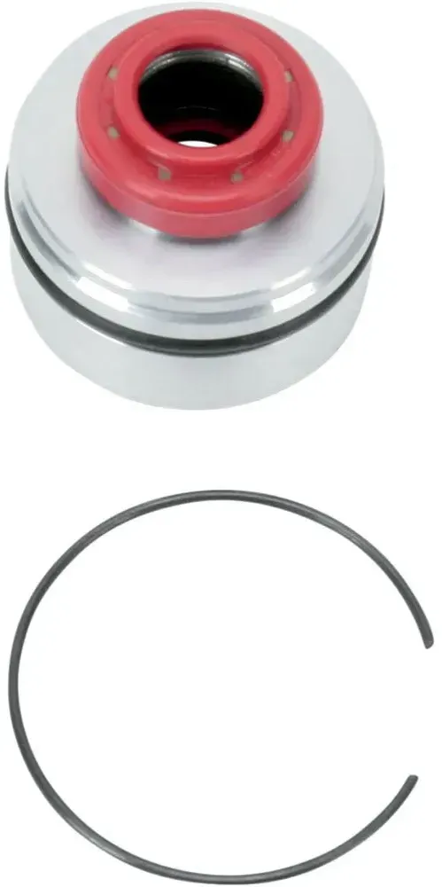Moose Hard-parts 37-1125 18x50 Mm Stoßdämpfer-dichtungskopf-kit - Silver / Red - One Size