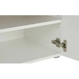 Möbel Kraft Rovato 60,3 x 40,8 x 43,4 cm hochglänzend / weiß