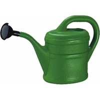 geli Gießkanne Klein mit Brause Blumengießkanne Bewässerung Kunststoff 2 Liter grün
