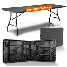 newhabitat Gartentisch Buffettisch klappbar 0 x 0 x 0 cm Schwarz