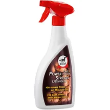 Leovet Power Striegel Walnuss 550 ml Dunkle Pferde Mehrfarbig