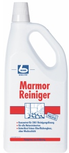 Dr. Becher Marmor Reiniger, Schonende Reinigung für Marmor und Naturstein, 2 Liter - Flasche