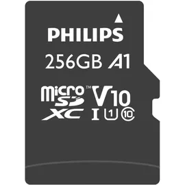 Philips MicroSDXC Card 256GB Class 10 UHS-I U1 incl. Adapter