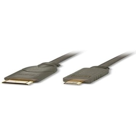 Lindy 41340 High Speed HDMI-Kabel mit Ethernet Mini-HDMI Stecker - Micro-HDMI Stecker 0,5 m