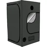 Zelsius Growzelt 140 x 140 x 200 cm Grau/Schwarz