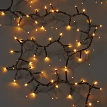Hellum LED Lichterkette Cluster 24 m warmweiß